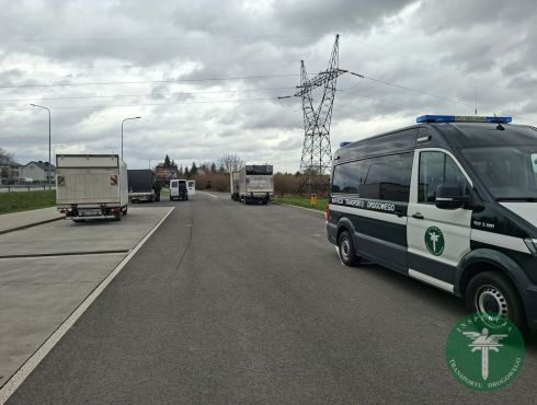 Ostrowiec Świętokrzyski - kontrole masy pojazdów