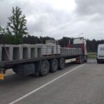 Nieprawidłowo zabezpieczone prefabrykaty betonowe