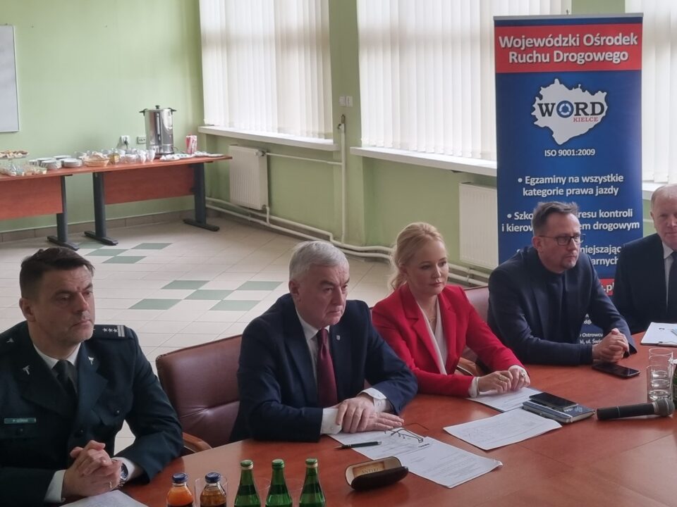 Posiedzenie Wojewódzkiej Rady Bezpieczeństwa Ruchu Drogowego