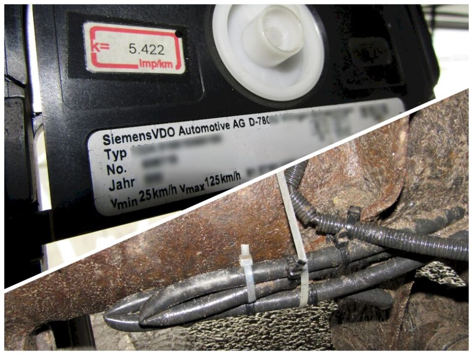 Brak wykresówki w tachografie, układ hamulcowy na trytytkę i zużyte opony