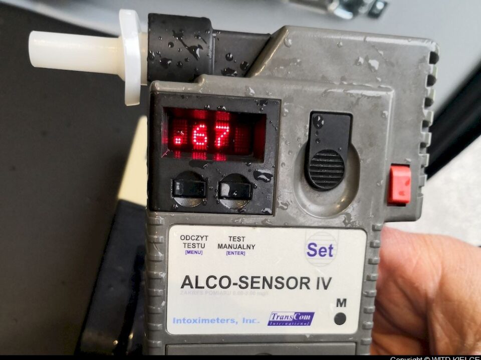 "Trzeźwy poranek" na drodze krajowej nr 73