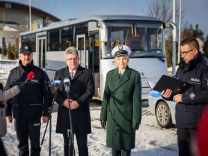 Kontrole autokarów w ferie